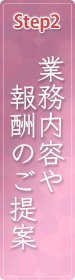 業務内容や報酬のご提案